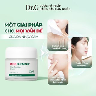 Kem Dưỡng Dr.G R.E.D Blemish Clear Cream – Giảm Mẩn Đỏ, Phục Hồi Da Nhạy Cảm Chính Hãng