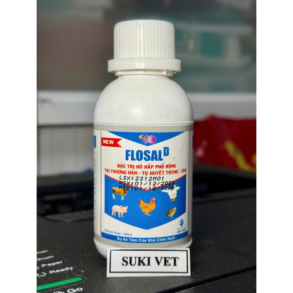 FLOSAL D - ( 100ml ) - SẢN PHẨM DÀNH CHO GIA SÚC VÀ GIA CẦM - HÀNG ...