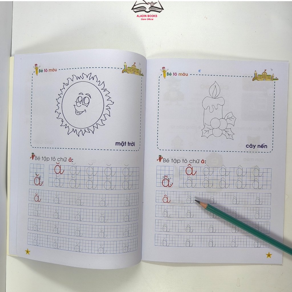 Sách- Bộ 4 Quyển Bé Làm Quen Với Chữ Cái Tập 1 Tập 2 Chữ Số Nét Cơ Bản- Dành Cho Mẫu Giáo