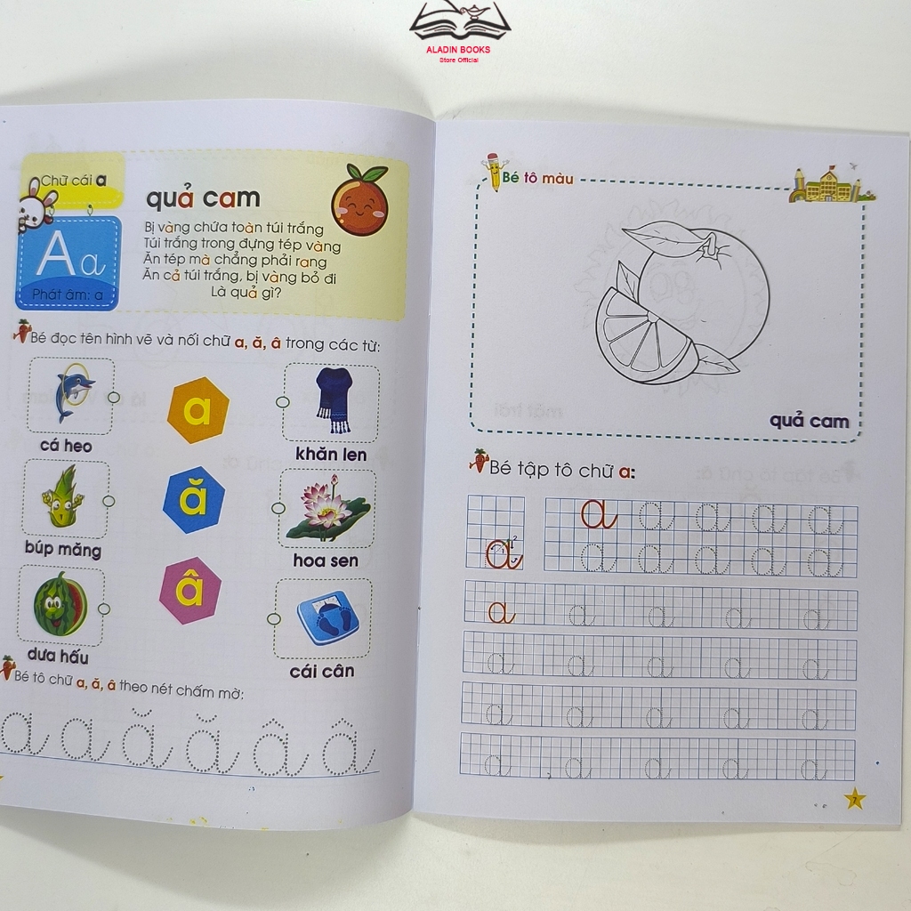 Sách- Bộ 4 Quyển Bé Làm Quen Với Chữ Cái Tập 1 Tập 2 Chữ Số Nét Cơ Bản- Dành Cho Mẫu Giáo
