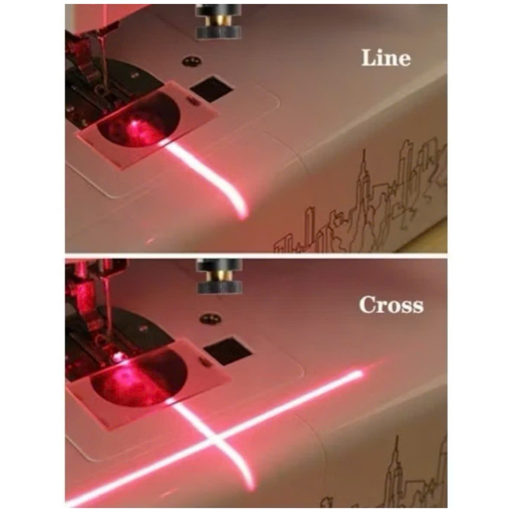 Đèn Laser ELFIN Dấu Cộng, Dấu Trừ Tia Đỏ - Phụ Liệu Ngành May Mặc Công Nghiệp Tiết Kiệm Điện