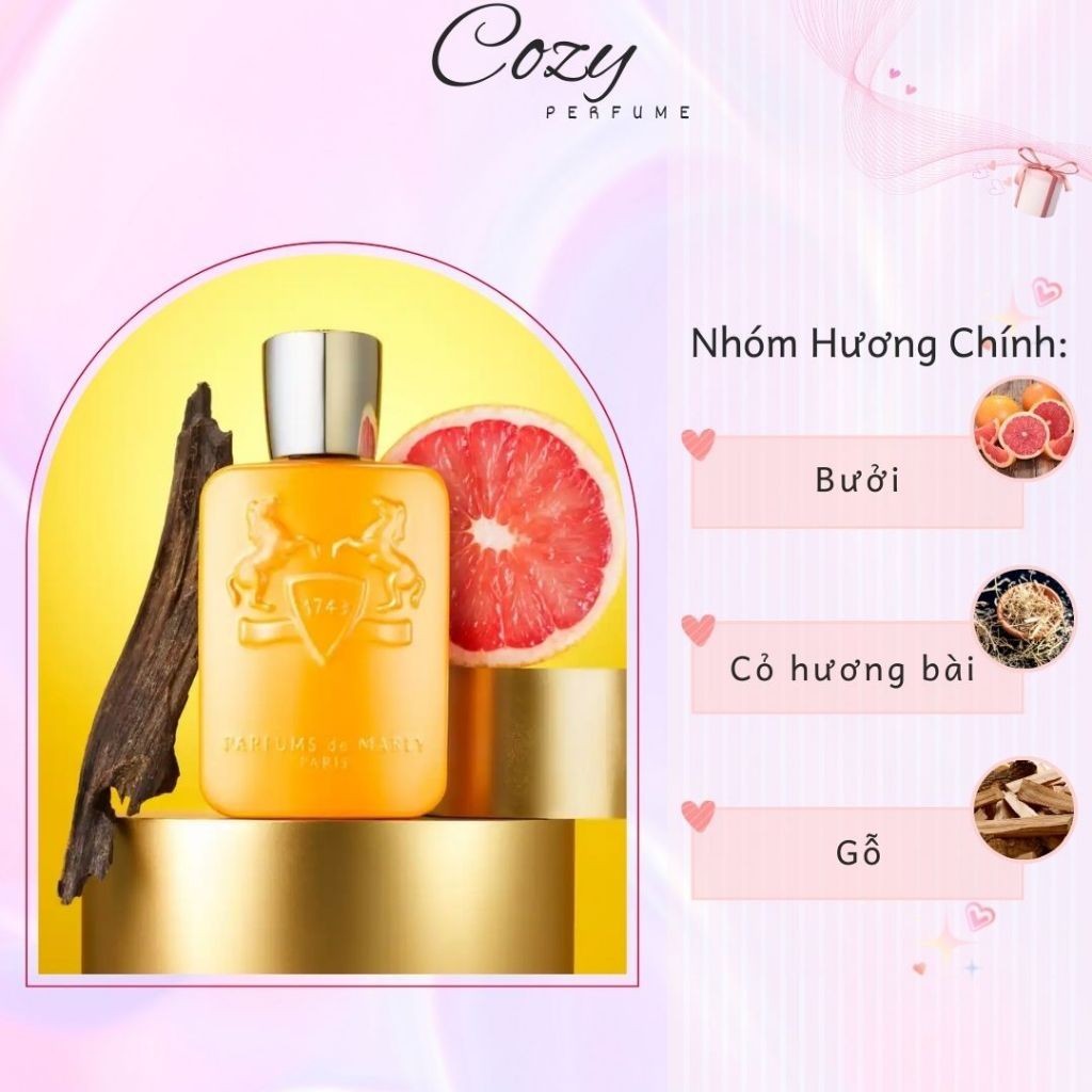 Nước hoa nam Parfums De Marly Perseus Chiết 5ml/10ml Hương thơm Nam tính, Lịch lãm - Cozy Perfume
