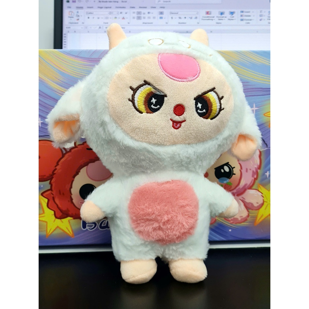 Gấu bông Bé Ba v3 đáng yêu thú nhồi bông hình  v3 cao cấp kích thước 25Cm