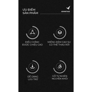 Feepie đế nén cà phê gỗ óc chó Nam Mỹ