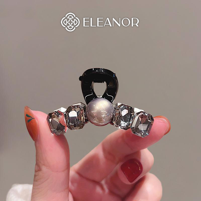 Kẹp tóc nữ càng cua Eleanor Accessories thiết kế basic kẹp tóc đính đá phụ kiện tóc 9381