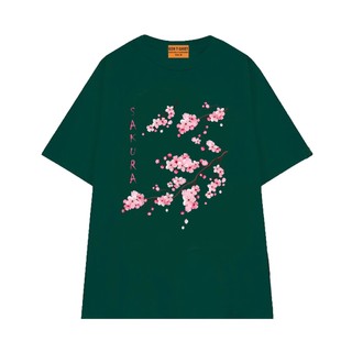 Áo Thun Dễ Thương NGỐ TEE Sakura Cánh Hoa Anh Đào Chất Vải Cotton 75 Thoáng Mát Form Rộng