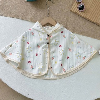 Áo choàng chống nắng mùa hè cho bé trai, bé gái 4-14kg. Áo khoác đũi gân 1 lớp mềm mát. Dino Kids