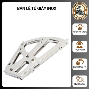 Bản lề thông minh, Bộ 2 bản lề tủ giày giá xoay 3 tầng kèm ốc - Thông minh, bền đẹp và tiện dụng