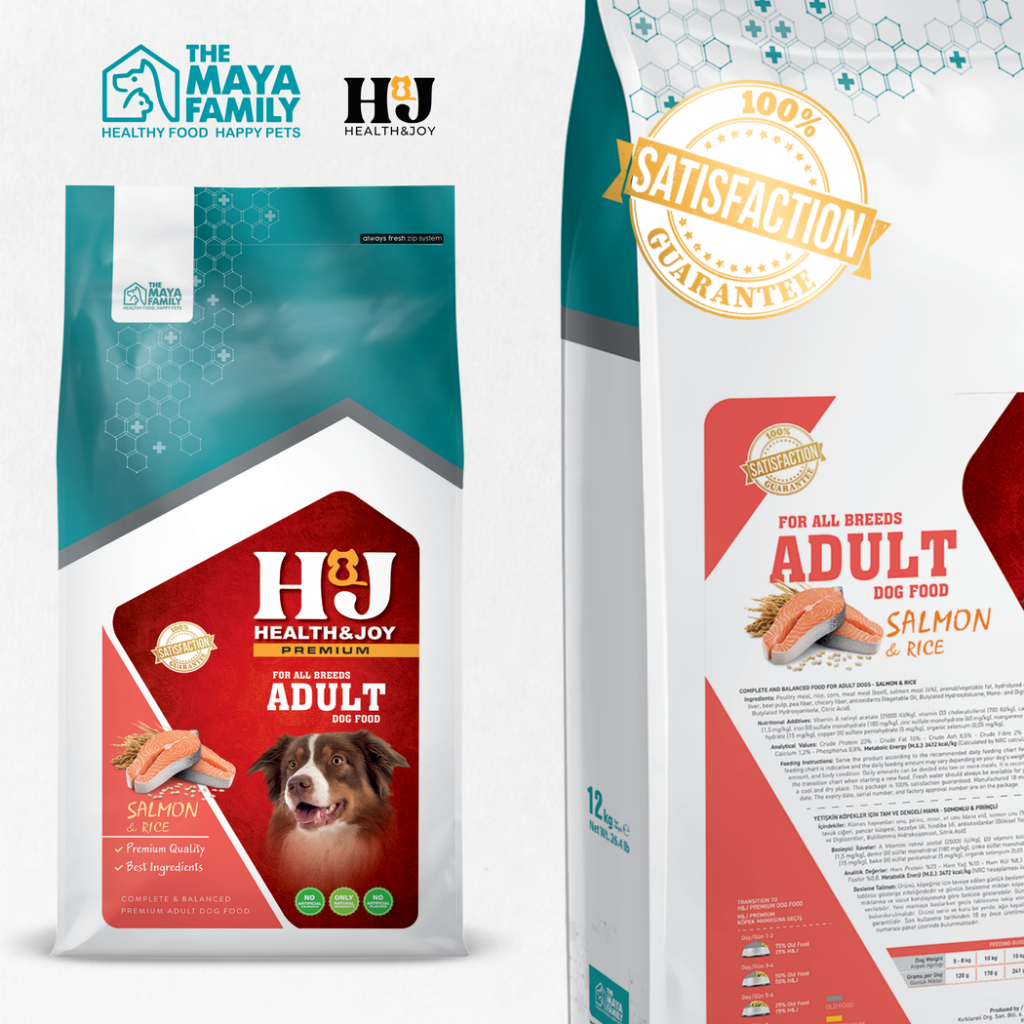 Ảnh Hạt cho chó HJ PREMIUM SALMON, RICE ADULT DOG - Cá hồi, bò, gà - Bao 2kg 2