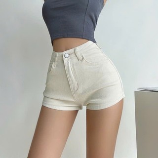 Short denim lưng cao chữ A M234