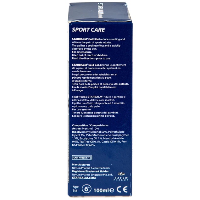 Gel Làm Lạnh Starbalm - Hỗ trợ thư giãn cơ, phục hồi những cơ bắp