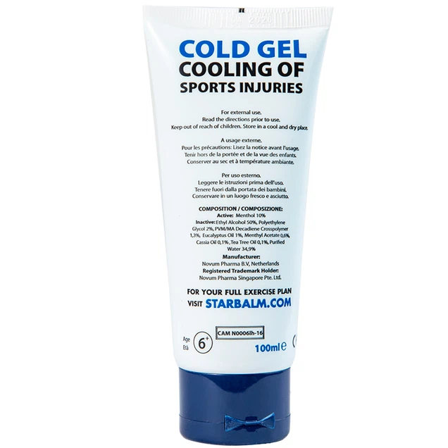 Gel Làm Lạnh Starbalm - Hỗ trợ thư giãn cơ, phục hồi những cơ bắp