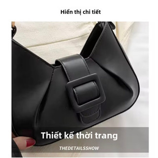 Túi Đeo Chéo Nữ Thời Trang Mới Túi Vuông Nhỏ Thiết Kế Độc Phong Cách Hàn Quốc
