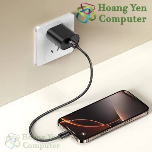 Cáp Sạc 20CM Remax C5, Remax C6 - Type C to Type C, Type C to Lighting  - Chính Hãng - Hoàng Yến Computer