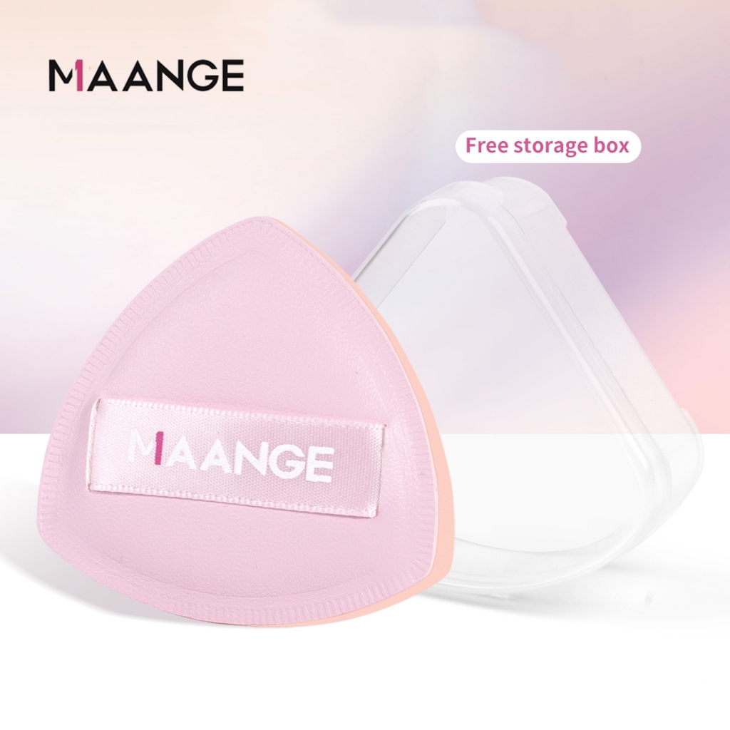 Mút Trang Điểm MAANGE chất liệu bông mút trang điểm tạo lớp nền căng bóng tự nhiên 51144