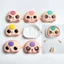 Mặt Baby Three 80%,100%,400% Kèm Chân, Tay - Phụ Kiện Thay Thế, Handmad