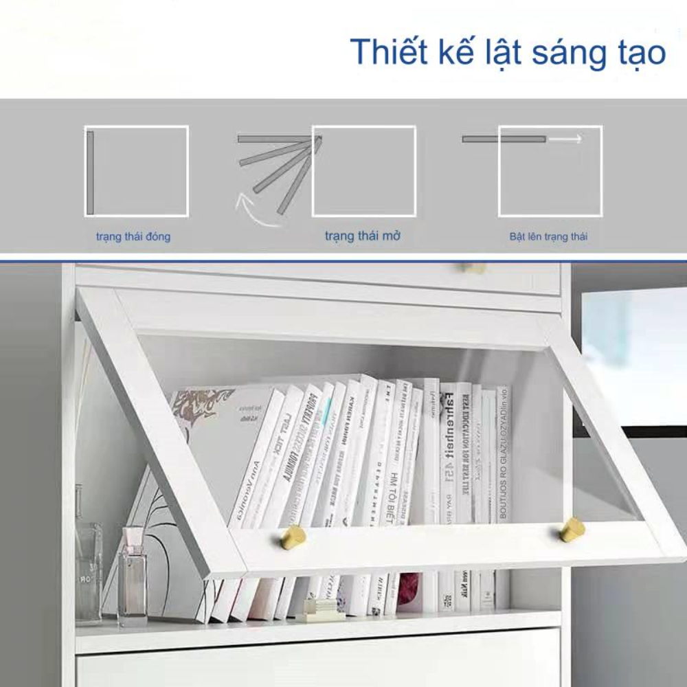 Ray Trượt Xếp Giấu Cánh Âm Cho Kệ Tủ - Thiết Kế Tiện Lợi, Độ Bền Cao, Phụ Kiện Nội Thất Thông Minh
