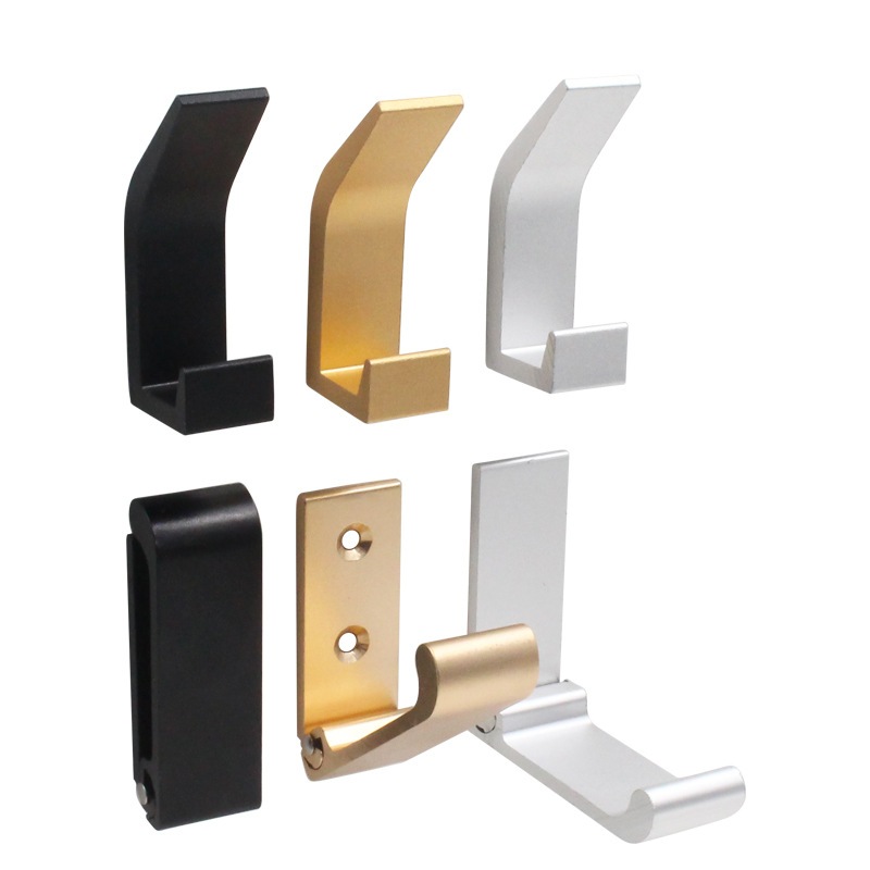 Móc Treo Tường, Móc Treo Đôi Đa Năng Hợp Kim Nhôm - Chắc Chắn, Bền Bỉ, Giải Pháp Tiện Lợi Cho Nhà Ở