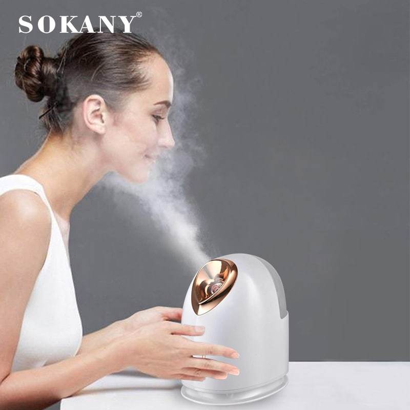 Ảnh Máy xông hơi nước SOKANY SK-6880, xông mặt, xông mũi, xông hơi nóng, khử khuẩn dưỡng ẩm cho da [BẢO HÀNH 12 THÁNG] 4