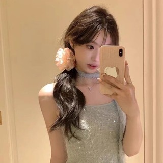 IK Kẹp Tóc Hoa Mẫu Đơn Phụ Kiện Tóc Đi Biển Phù Hợp Mọi Outfit K341