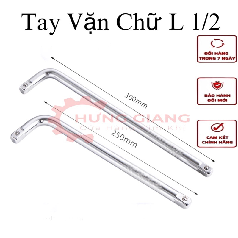 Tay Siết Ốc Chữ L 1/2 Tay Công L Thép Hợp Kim Cứng Cáp