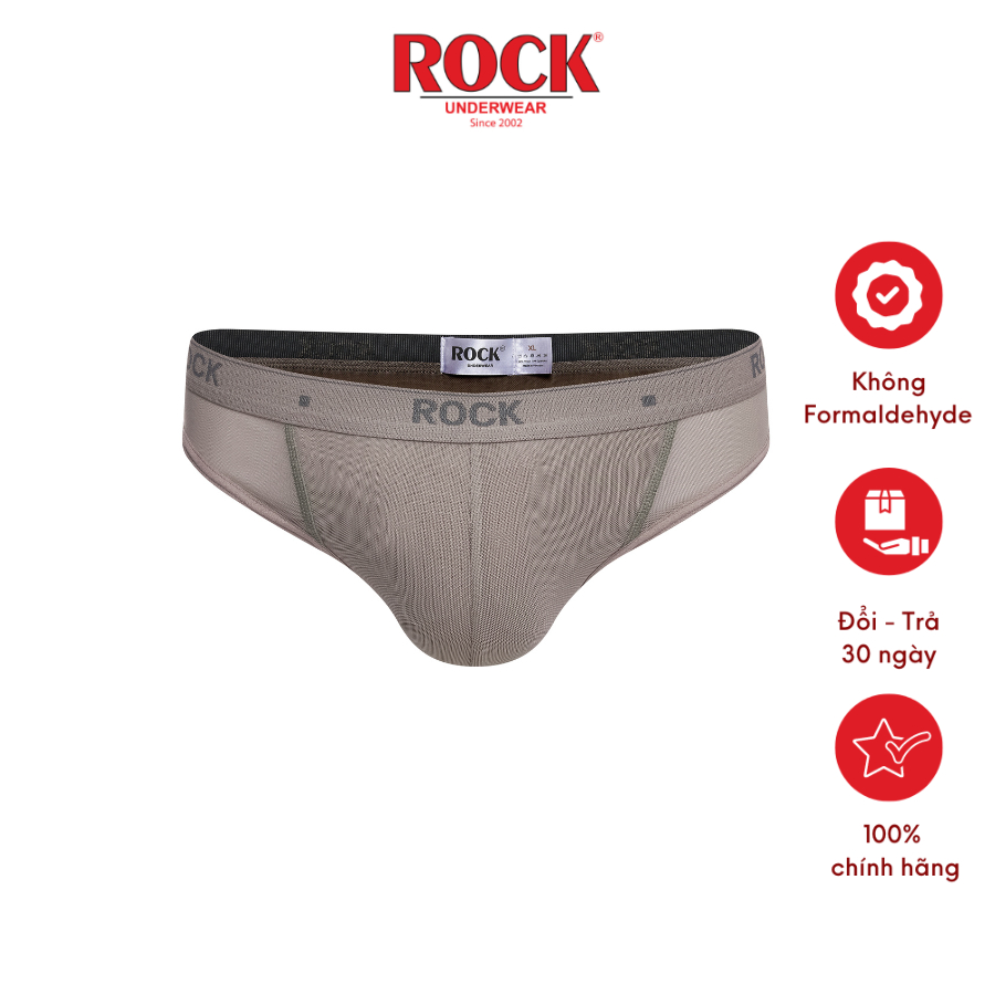 Quần Lót Nam ROCK 1103 Cho Người Bigsize Cao Cấp, Quần Sịp Nam Chất Cotton Co Dãn 4 Chiều Thấm Hút Tốt