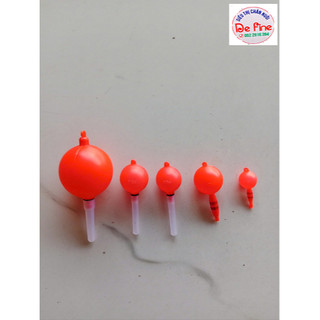 phao bom câu cá bằng nhựa - Phao banh gắn đèn - Phao banh không gắn đèn