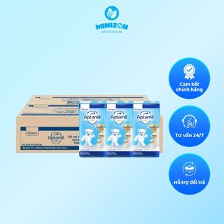 Thùng 12 Vỉ 36 Hộp Sữa Công Thức Pha Sẵn Aptamil Kid/Aptakid 110ml Cho Bé Từ 1 Tuổi