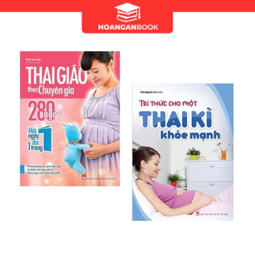 Sách: Combo Tri Thức Cho Một Thai Kì Khỏe Mạnh + Thai Giáo Theo Chuyên Gia 280 Ngày, Mỗi Ngày Đọc 1T