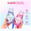 Bình Nước Cho Bé Babi1 Bình Uống Nước 650ml Cho Bé Đi Học Có Quai Đeo Tặng Kèm Sticker Dễ Thương