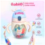 Bình Nước Cho Bé Babi1 350ml Có Tay Cầm, Bình Đựng Nước Cho Bé Tập Uống Đi Học, Nhà Trẻ