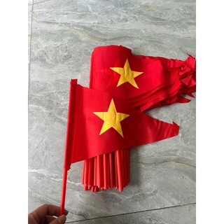 COMBO BÓ 100 CỜ VẪY CỜ CẦM TAY  (ducphong)
