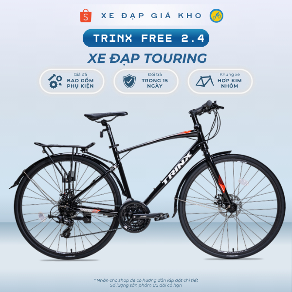 Xe Đạp Touring Trinx Free 2.4 | Shopee Việt Nam