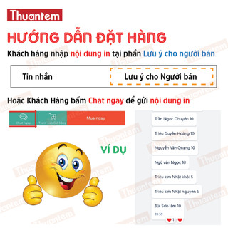 Combo 30 Sticker ủi Thuantem in bảng tên, tên chiến sỹ theo yêu cầu, dùng bàn ủi là vào quần áo, 3 màu lựa chọn