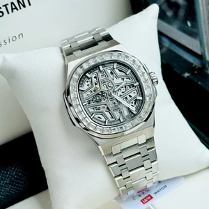 Đồng hồ nam chính hãng I&W Carnival 763G-T1 ,Kính sapphire,chống xước,Chống nước 30m,BH24 tháng,Máy cơ,dây kim loại xịn