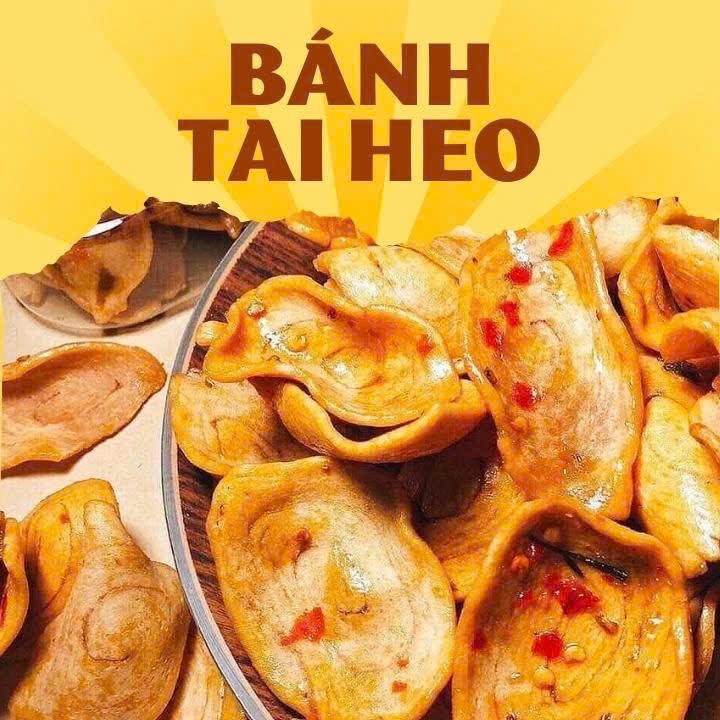 Combo 5 bịch snack tai heo sốt mắm ớt  ( Tổng trọng lượng 2,5Kg)