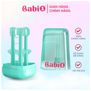 Rơ Lưỡi Cho Bé Babi1 Set [Bộ] 3 Rơ Lưỡi, Nướu Lợi Và Bàn Chải Đánh Răng Silicon Cho Trẻ Sơ Sinh