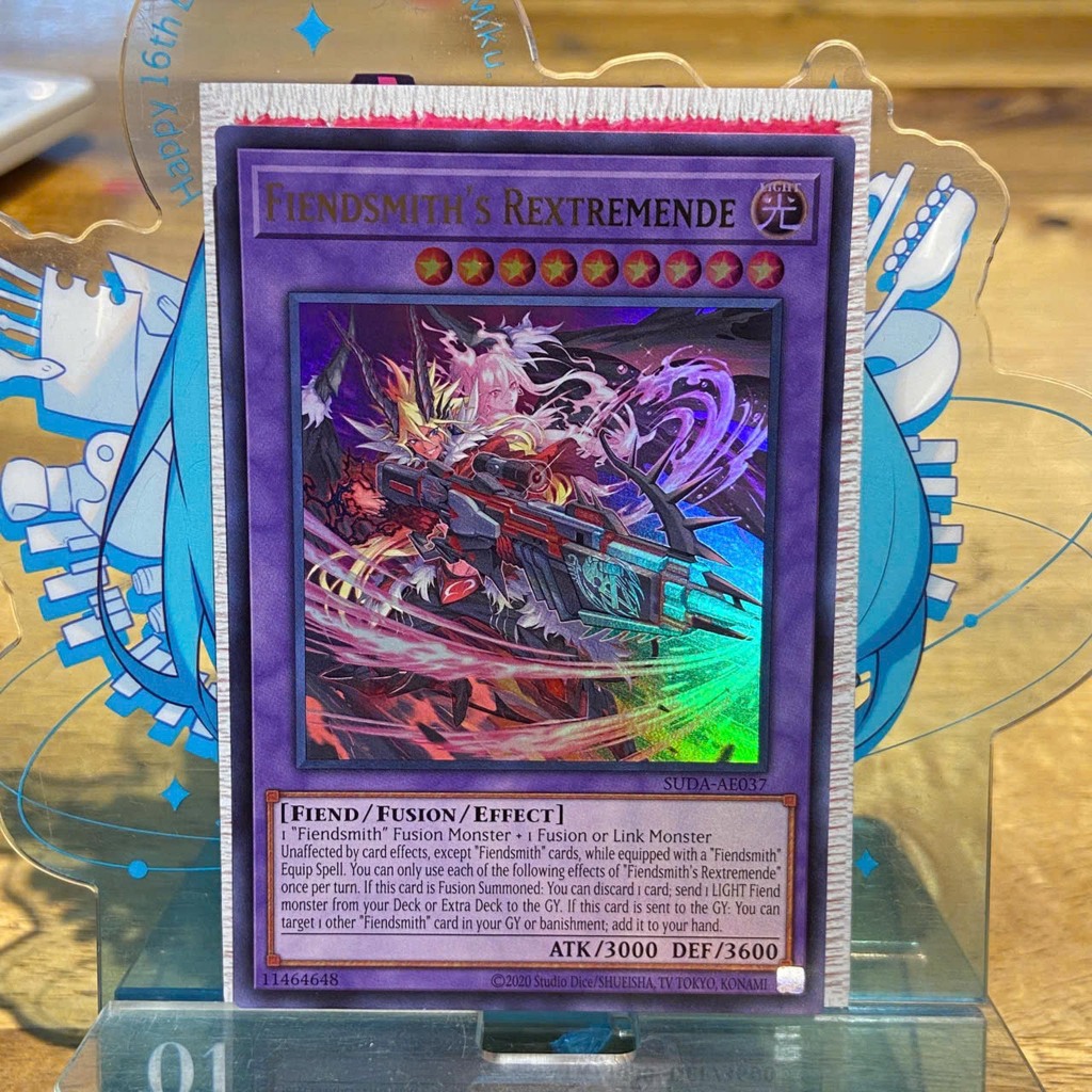 [ Bài Yugioh Chính Hãng ] SUDA-AE037 Fiendsmith's Rextremende - Ultra ...