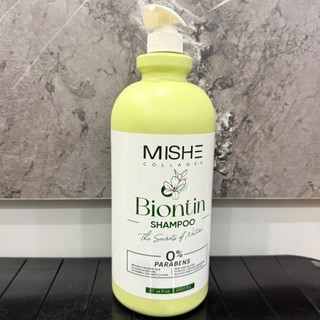 Dầu Gội Cặp Mishe Biontin 2000ml Dưỡng Tóc Kích Mọc Tóc Phục Hồi Tóc Hư Tổn Giảm Rụng Tóc Thơm Lâu