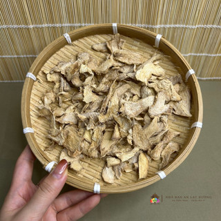 250g Gừng lát khô hàng loại đẹp, dùng pha trà, nấu chè, làm bột gừng, gia vị nấu ăn