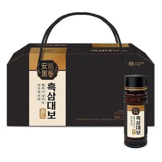 Set quà TPBS Nước hắc sâm Black Ginseng Royal Treasure Gold 100ml x 10 chai Daesang Wellife Hàn Quốc