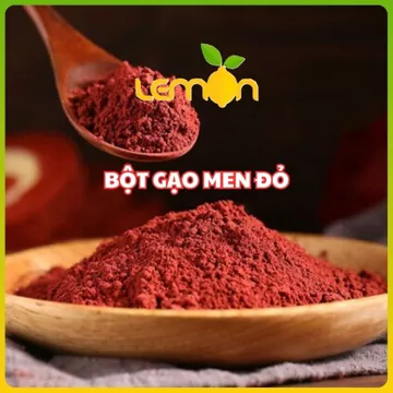 [100g-500g] Bột gạo men đỏ (Red Yeast Rice) - Bột hồng cúc mễ tạo màu cho bánh kẹo, giò chả, lạp xưởng, gà ủ muối