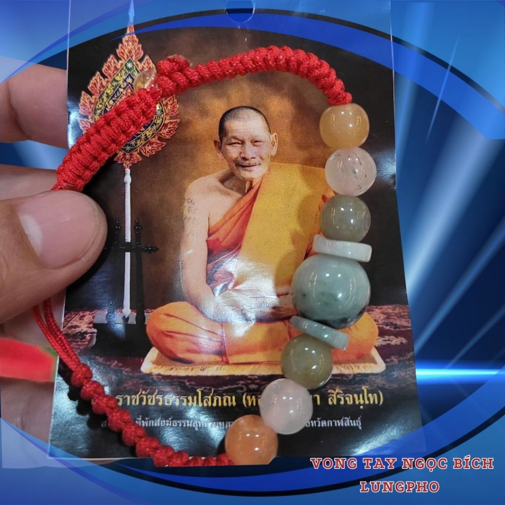 Vòng Tay Ngọc Bích Lungpho Sila – Thiết Kế Tối Giản, Phối Đồ Thanh Lịch