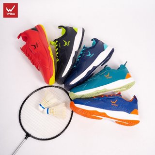 Giày Cầu Lông, Pickleball Wika Maru Chính Hãng, Chất Liệu Da PU cao cấp, Bộ đế bám sân tốt