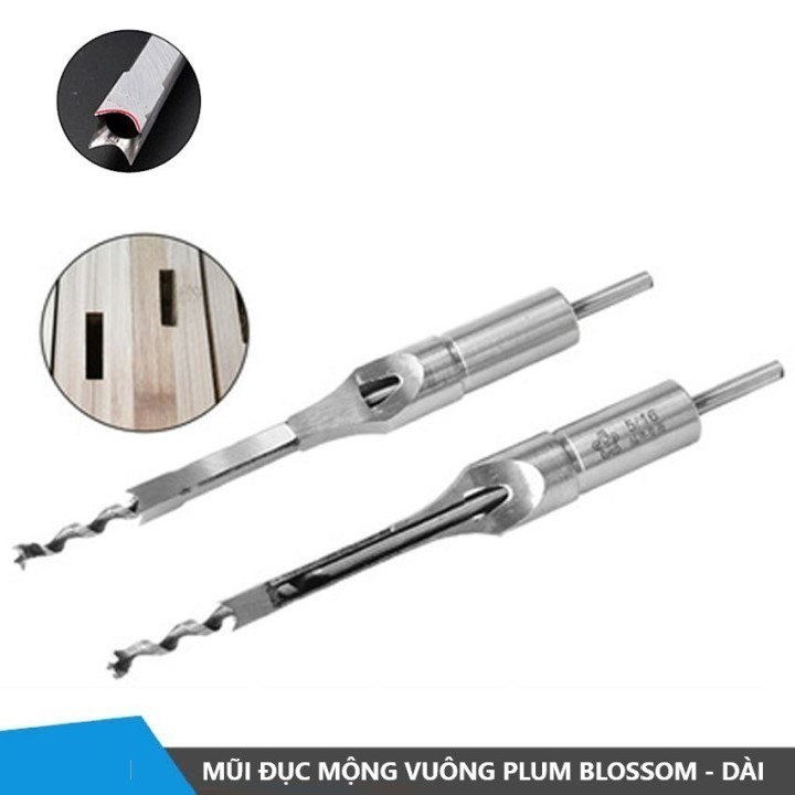 Mũi Khoan Đục Mộng Vuông Plumb Đài Loan - Công Cụ Hoàn Hảo Cho Nghề Mộc