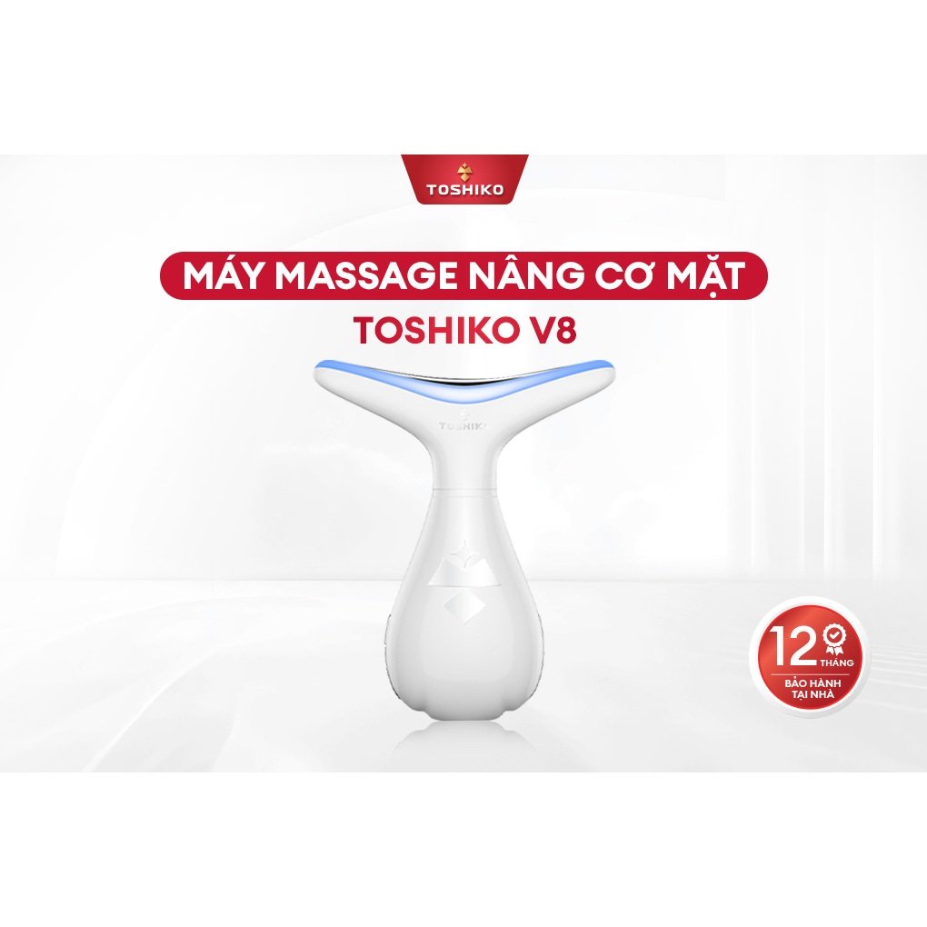 Ảnh Máy massage nâng cơ mặt Toshiko V8 tích hợp Tính Năng Điện Di Ion giúp trẻ hóa làn da và chống nhăn 1