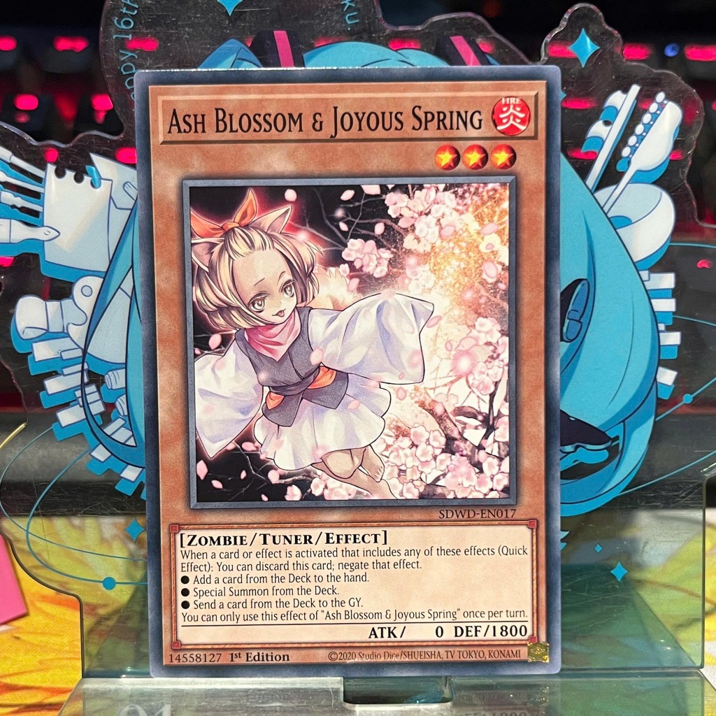 [ Bài Yugioh Chính Hãng ] Ash Blossom & Joyous Spring - SDWD-EN017 ...
