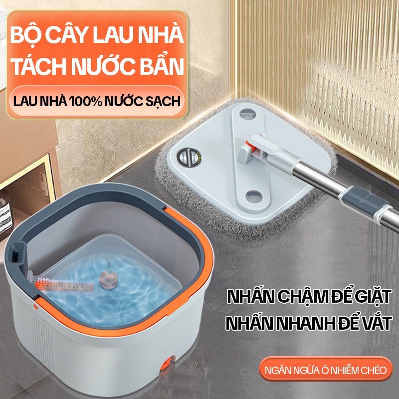 Ảnh Cây Lau Nhà Thay Thế Cho Bộ Lau Nhà KITIMOP PRO N08 ( Không Bao Gồm Thùng Vắt) 2