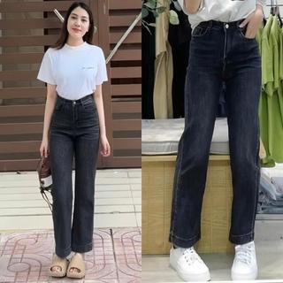 Quần ống đứng màu khói trầm may ống , mặc đi học che khuyết điểm Yến Tee #0190