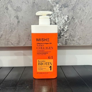 BỘ GỘI XÃ PHỤC HỒI TÓC CHUYÊN SÂU MISHE NANO COLAGEN 1000ML